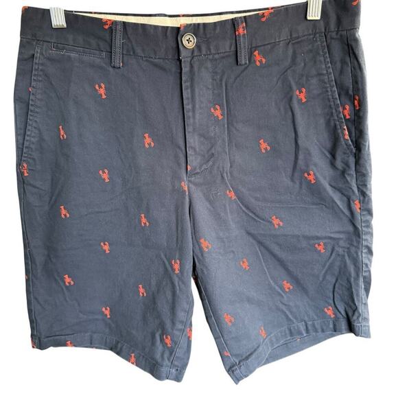 Old Navy Ultimate Slim Navy lobster shorts Men’s 32x10 Fishermancore Fishingcore - Picture 1 of 9